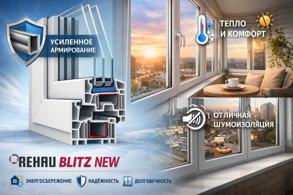 профиль Rehau Blitz New